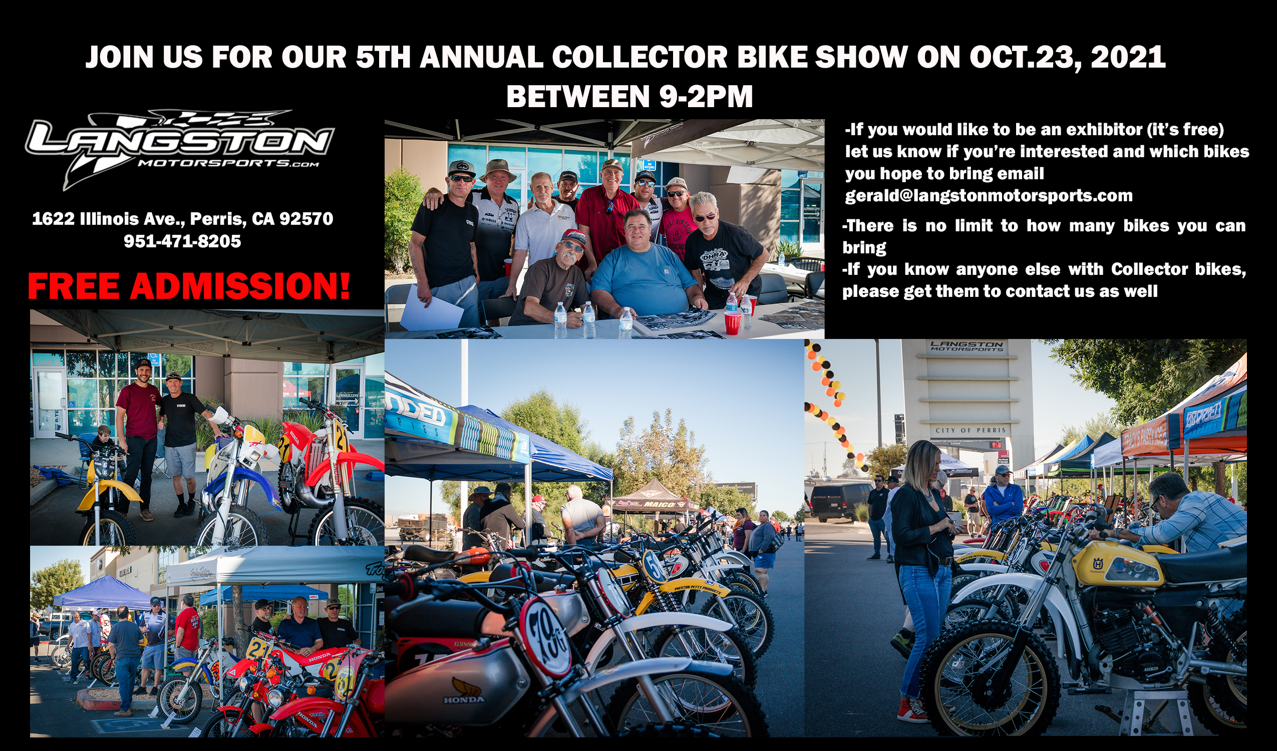 2021 Bike Show Graphic